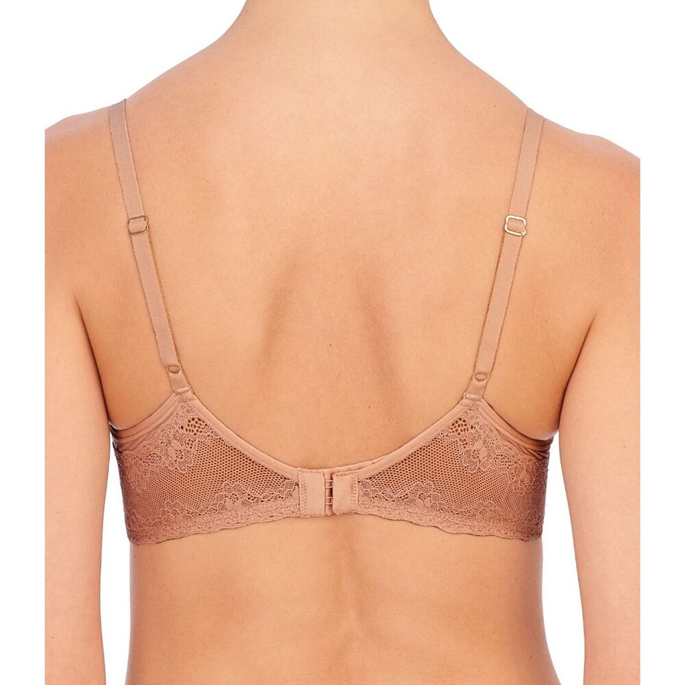 🆕NATORI Bliss Full Underwire T-Shirt Bra 34DDD Buff (Tan) #721154 - Picture 3 of 6